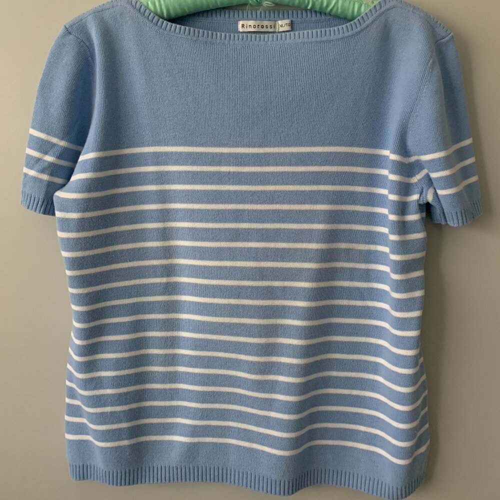 Rino Rossi light blue sweater Size XL